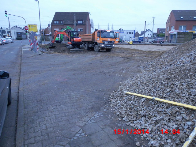 15.01.2014 Herstellung des Planums