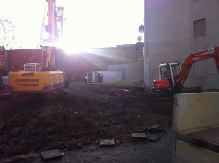 05.12.2013 Verbauarbeiten